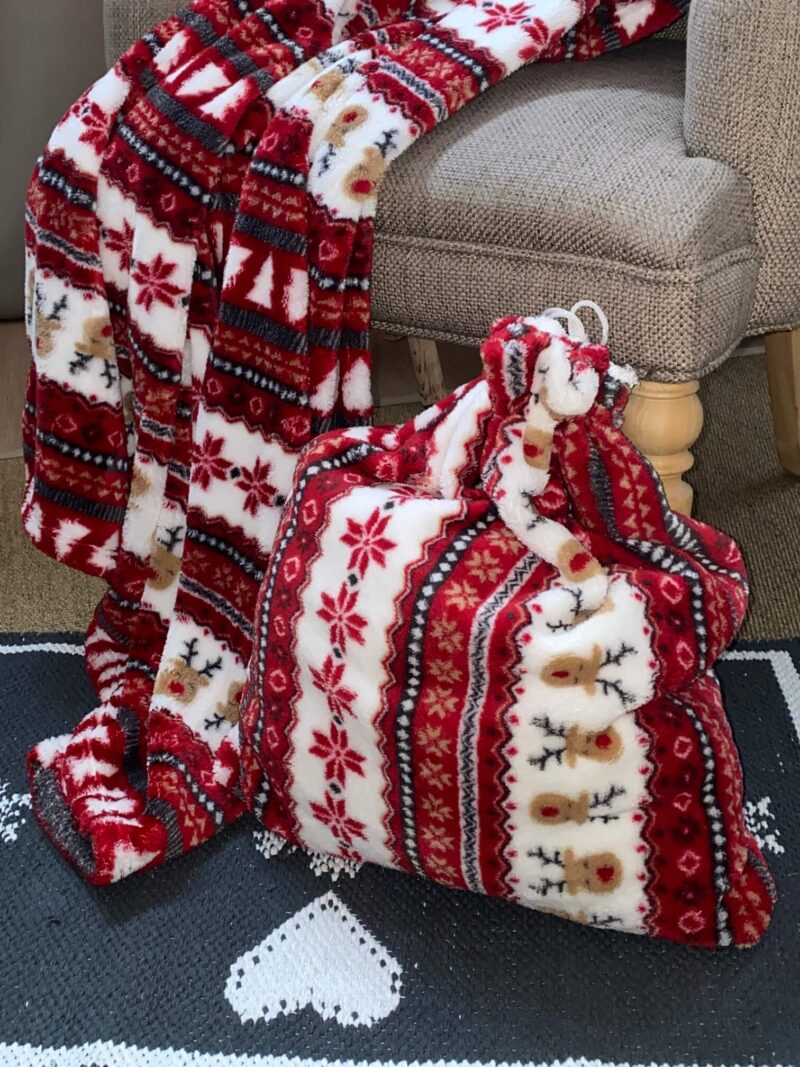Plaid polaire Blanc Mariclo
