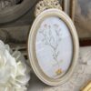 Cadre photo baroque ovale Clayre & Eef 13x18cm – Image 2