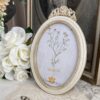 Cadre photo baroque ovale Clayre & Eef 13x18cm – Image 4