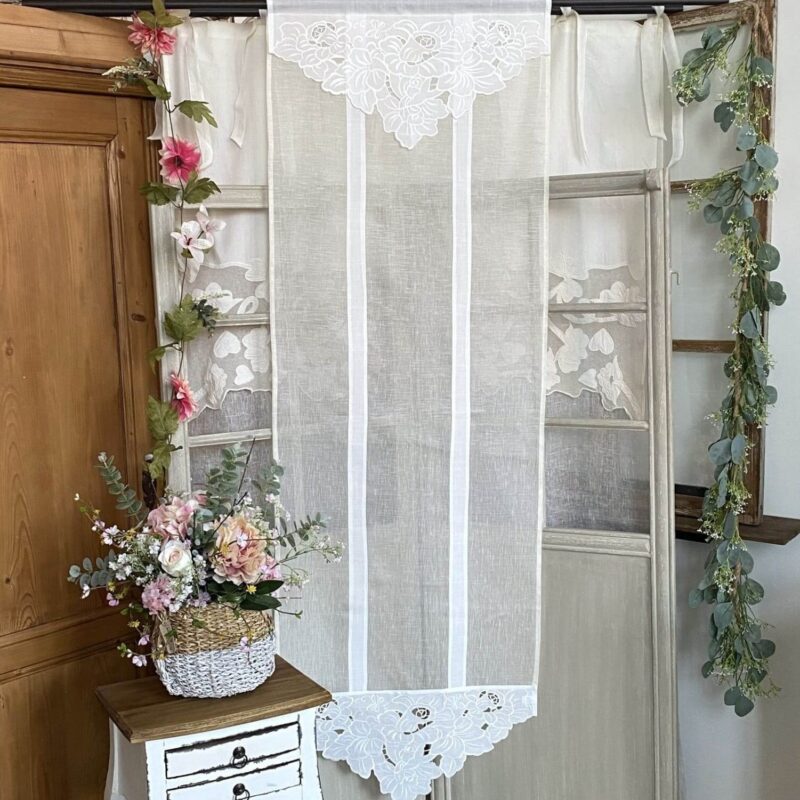 Brise bise 60x180cm Fleur romantique