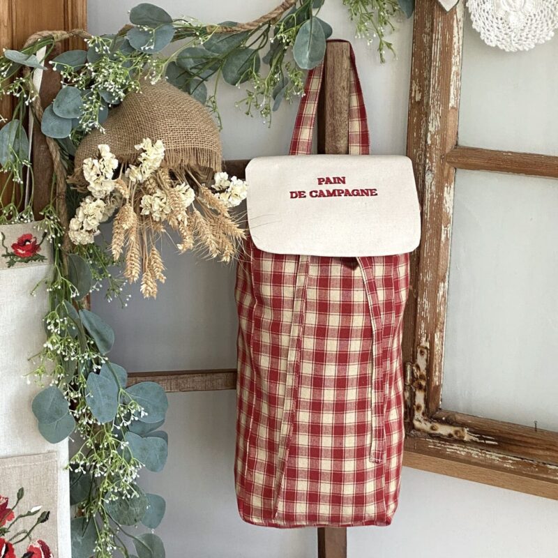 Sac à pain tissu La campagne Comptoir de famille